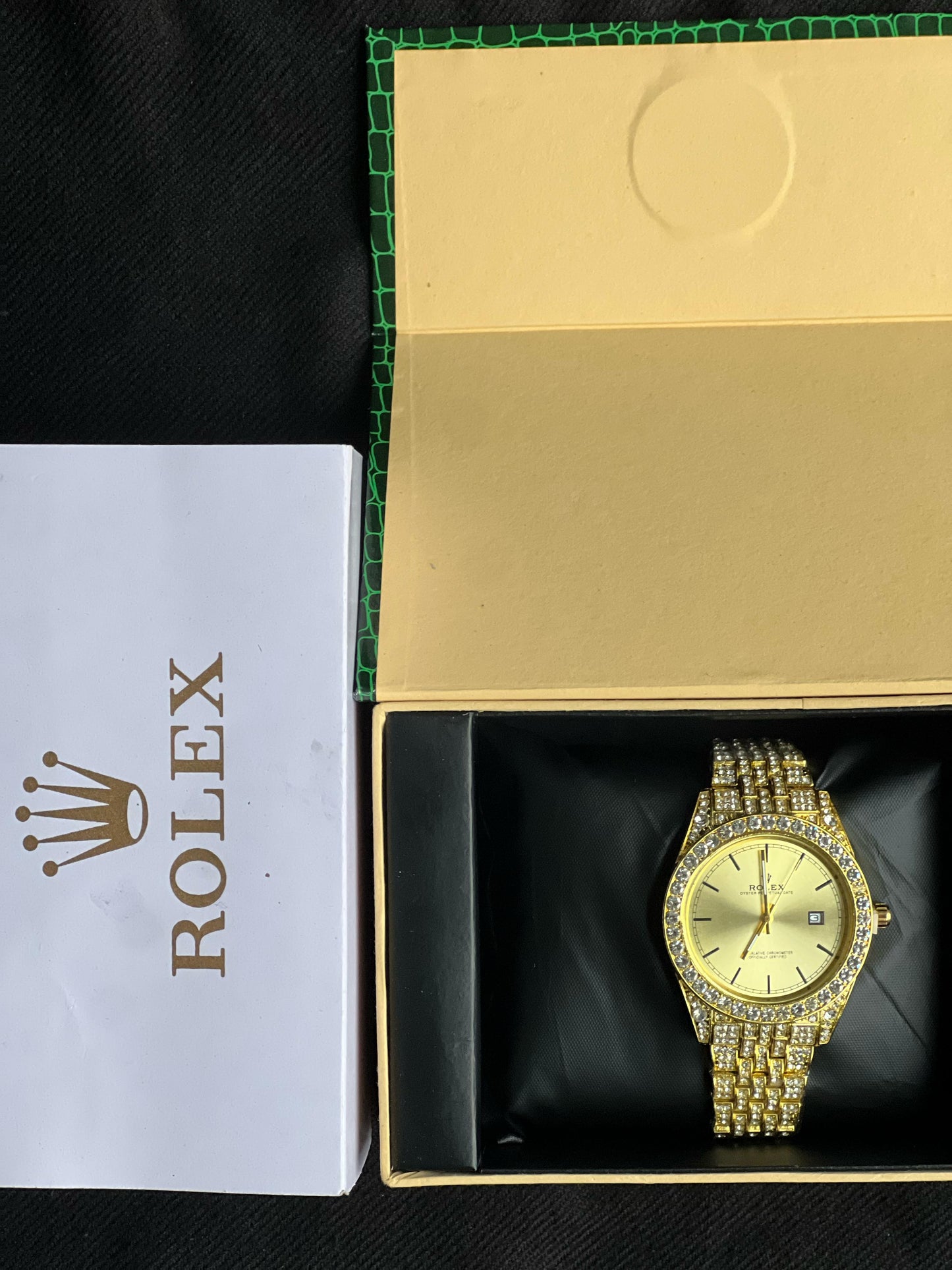 Rolex Golden Yellow Dial