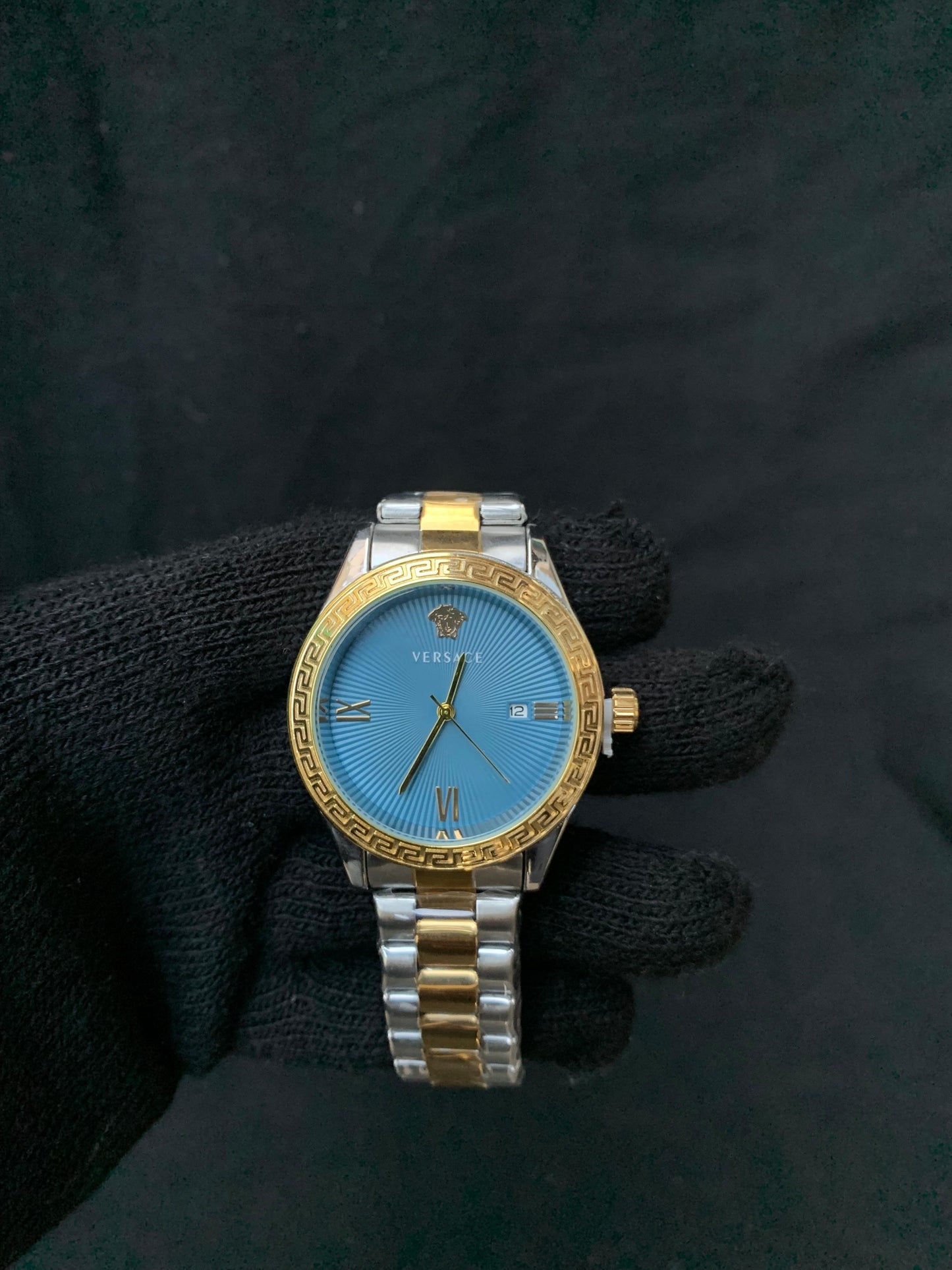 Versace Sky Blue Dial