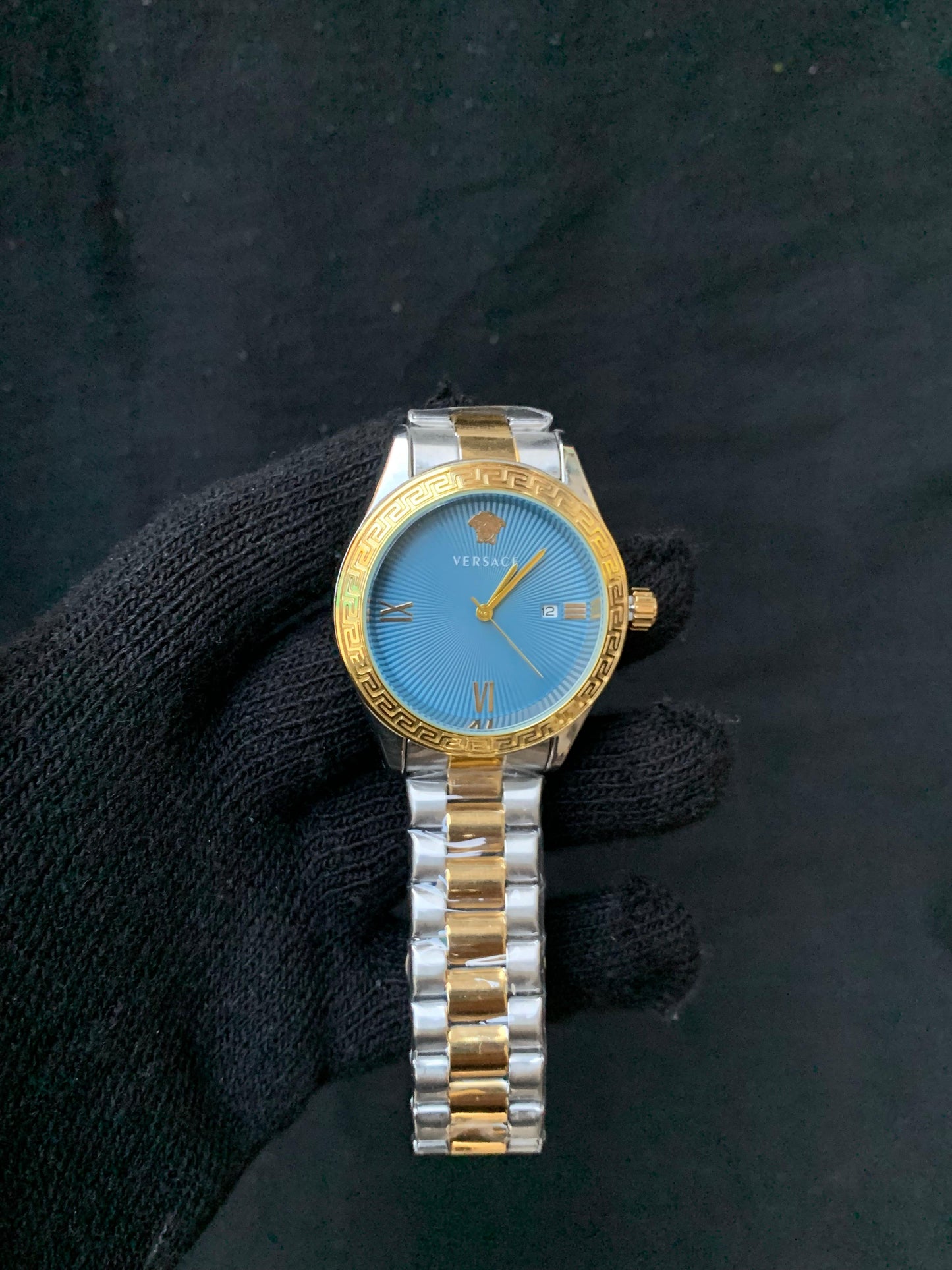 Versace Sky Blue Dial