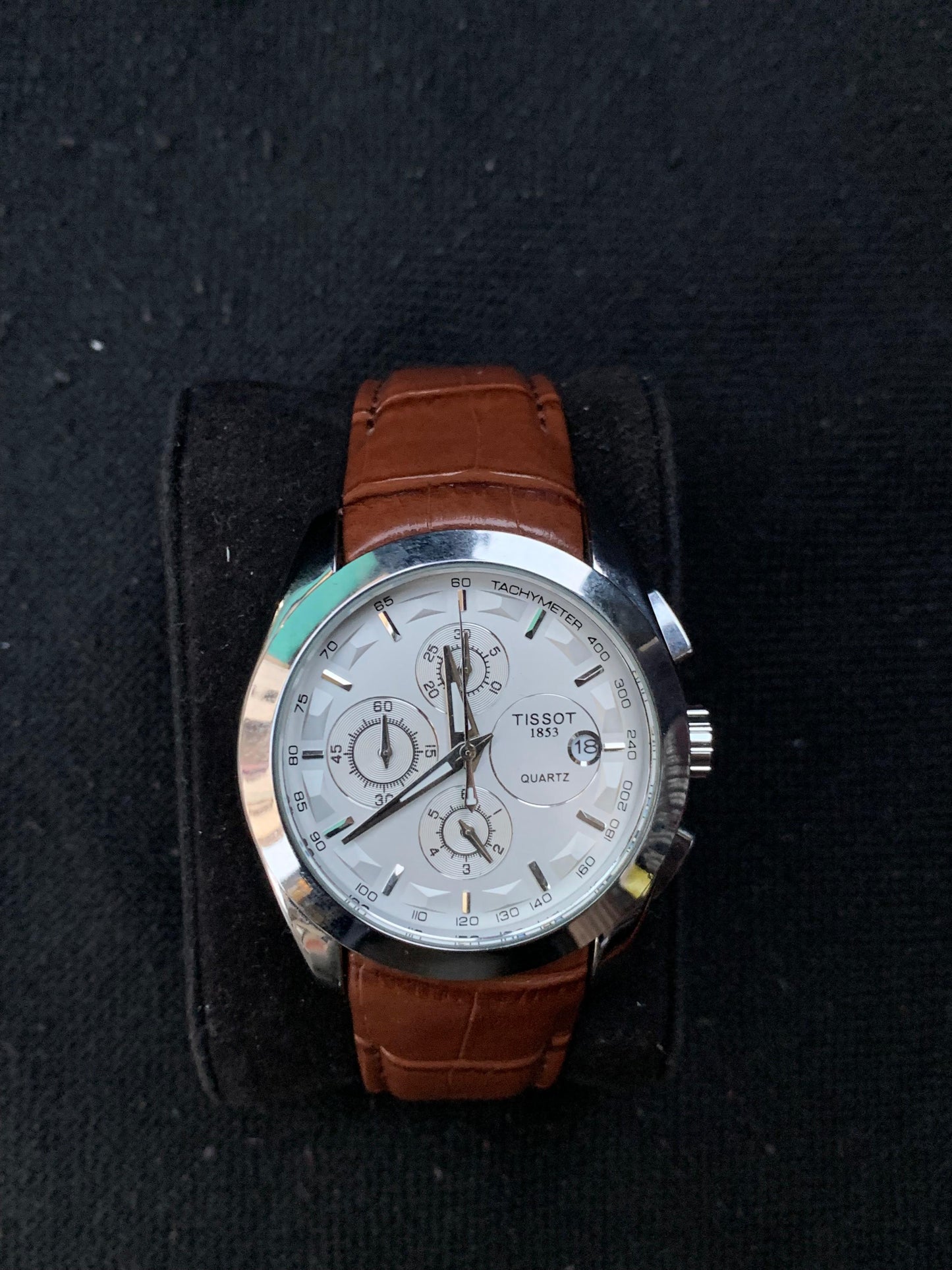 Tissot 1853 Brown Leather Strap