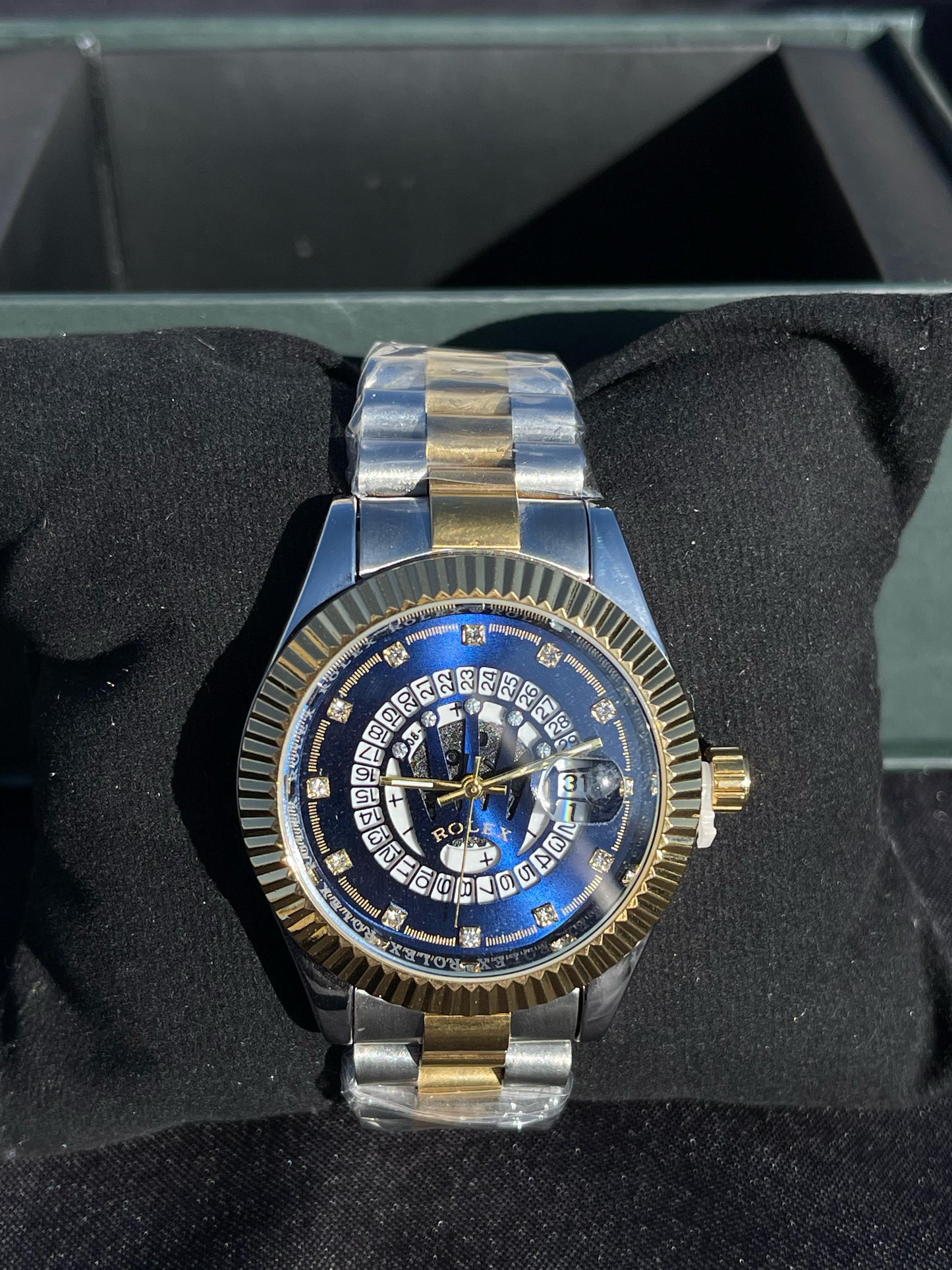 Rolex TwoTone Blue Dial