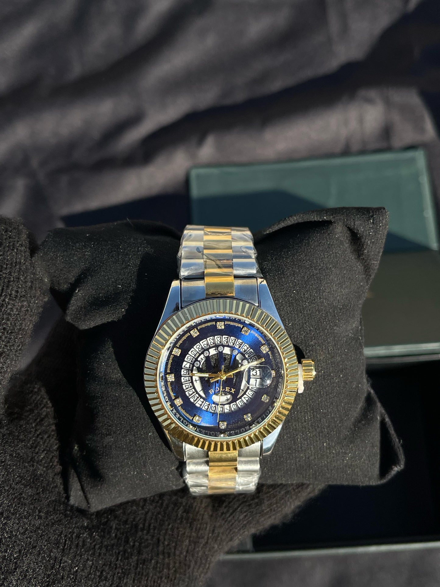 Rolex TwoTone Blue Dial