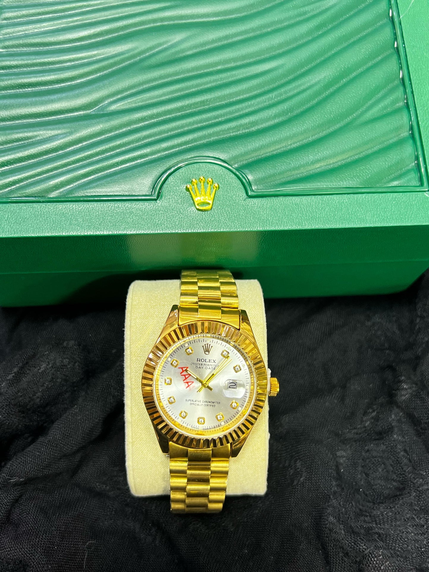 Rolex Golden Silver Dial